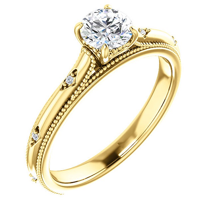 Engagement ring i123158didi in Gold with Diamonds - GIA 0.50ct - 0.70ct