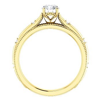 Engagement ring i123158didi in Gold with Diamonds - GIA 0.30ct - 0.40ct