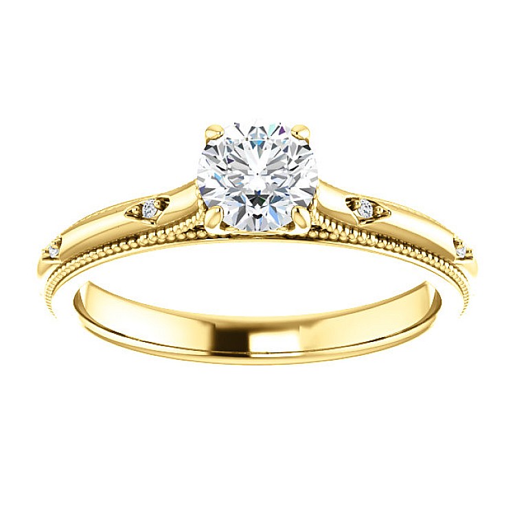 Engagement ring i123158didi in Gold with Diamonds - GIA 0.50ct - 0.70ct