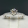 Engagement Ring p504DiDi in Platinum with Diamonds - GIA 0.50ct - 0.70ct