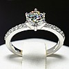 i504DiDi Gold Engagement Ring with Diamonds - GIA 0.30ct - 0.40ct