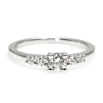 i579DiDi Gold Engagement Ring with Diamonds - GIA 0.30ct - 0.40ct