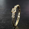 i579DiDi Gold Engagement Ring with Diamonds - GIA 0.30ct - 0.40ct