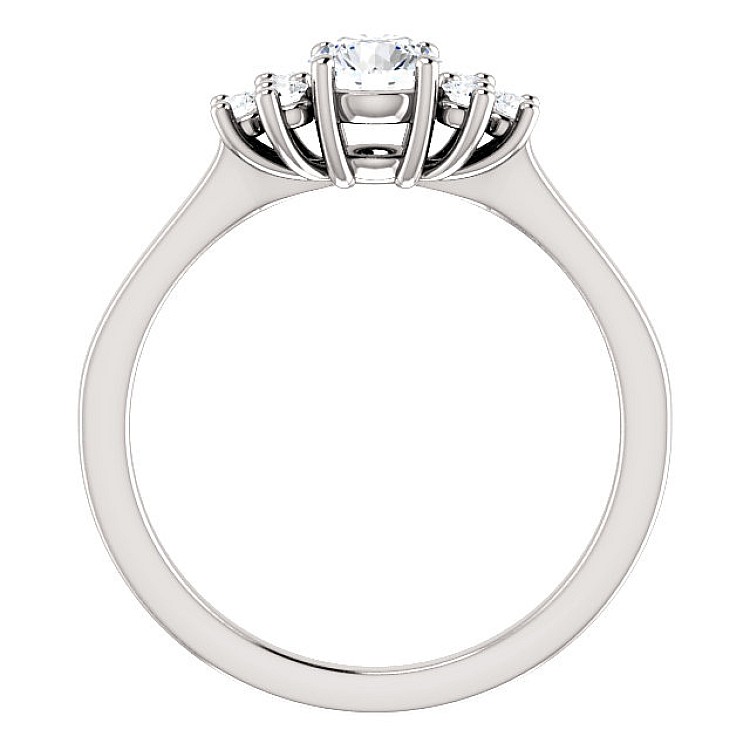 i71604DiDi Gold Engagement Ring with Diamonds