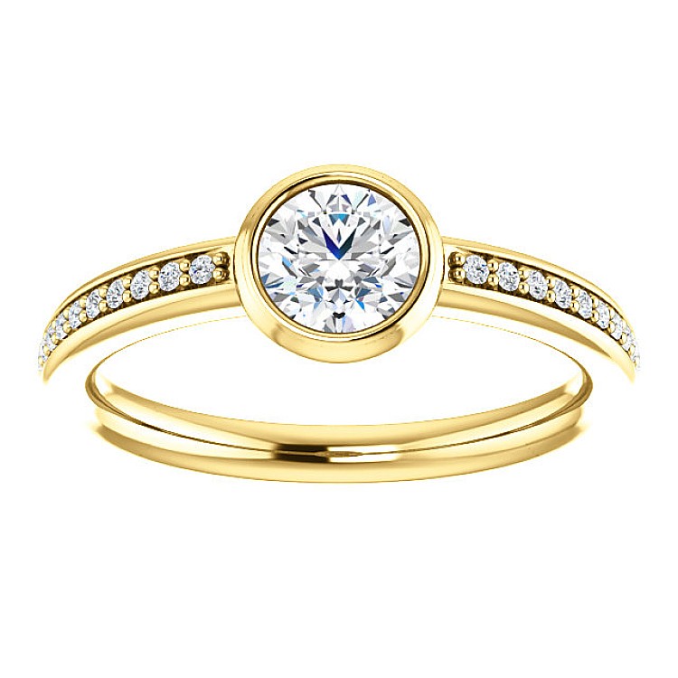 Engagement ring i71646didi in Gold with Diamonds - GIA 0.30ct - 0.40ct