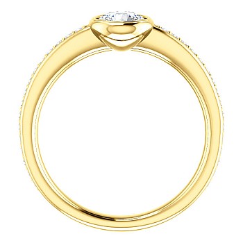 Engagement ring i71646didi in Gold with Diamonds - GIA 0.30ct - 0.40ct