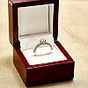 18k White Gold Engagement Ring with GIA Certified Round Diamond i906didi