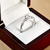 Engagement ring i2873DiDi in Gold with Diamonds - GIA 0.30ct - 0.40ct