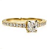 Engagement Ring i645dchdi Tiffany Novo Model in Gold with Diamonds - GIA 0.50ct - 0.70ct