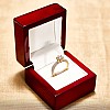 Engagement ring in Gold with Certified GIA 1.00ct Central Diamond i906p6didi