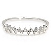 Trendy ring s238 in Gold or Platinum with Natural Diamonds