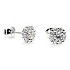 18k White Gold Entourage Earrings with Colorless Diamonds c122092Didi