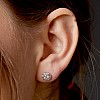 18k White Gold Entourage Earrings with Colorless Diamonds c122092Didi