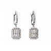 Earrings c2931DiemDi in Gold or Platinum with Diamonds