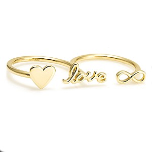 Fashion ring i2861 in Gold
