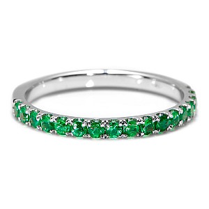 Fashion Gold Ring with Emeralds i2029sm