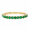 Gift Ring i3149sm in Gold with Emeralds