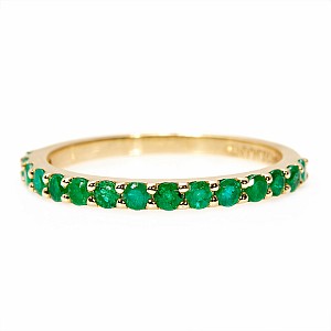 Gift Ring i3149sm in Gold with Emeralds