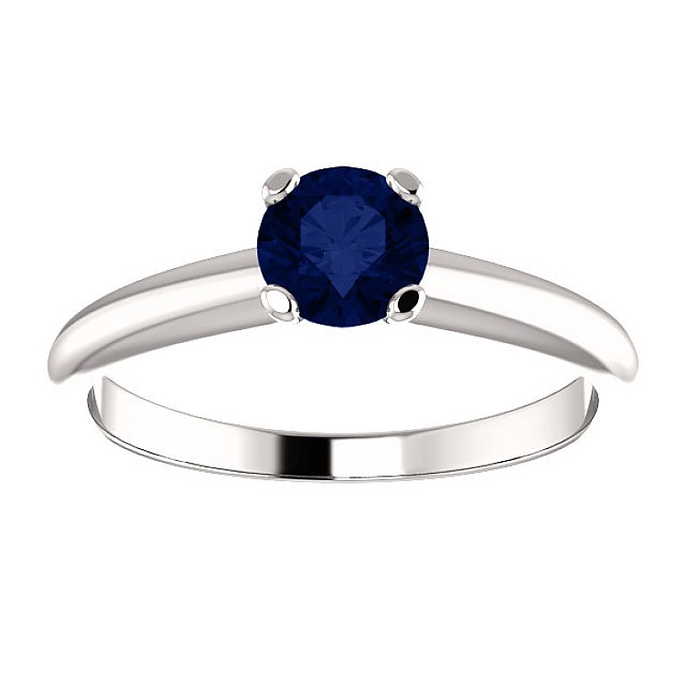 Engagement ring in Gold with Sapphire 122005Sf