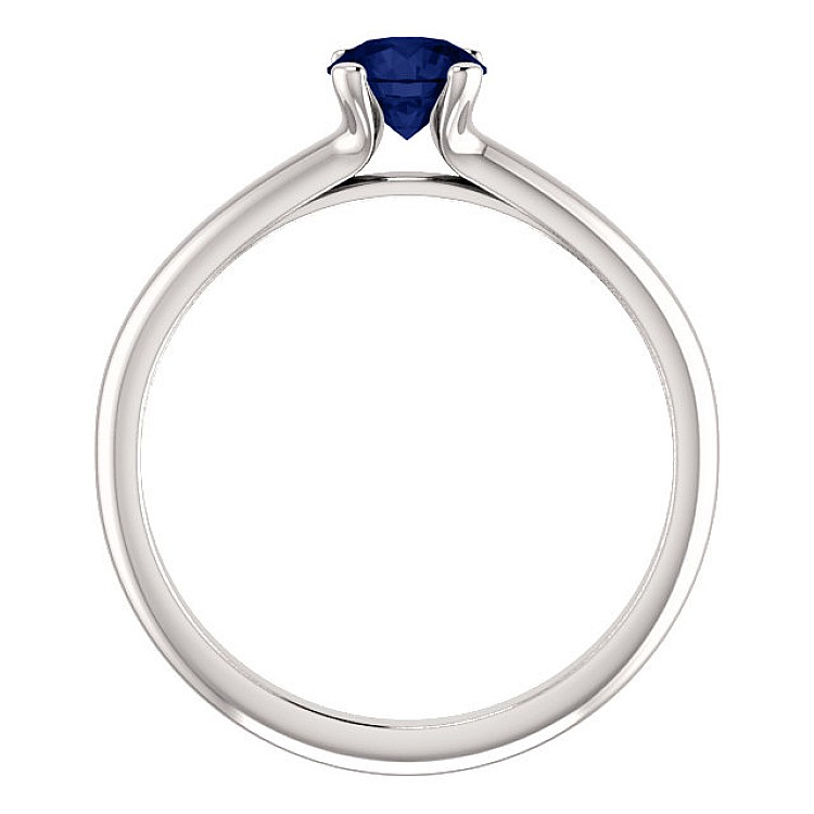 Engagement ring in Gold with Sapphire 122005Sf