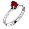 Gold ring with ruby 122118RbO