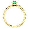 Gold Ring with Emerald i71618Sm