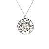 Golden Tree of Life Model Pendant with Diamonds pan074