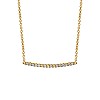 Gold bar pendant with Diamonds pan1975