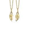 Gold or Platinum Best Friend Pendant Set with Diamonds pan1978