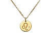 Gold Zodiac Pendant with Diamond pan2071