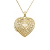 Vintage medallion pan21961 Gold Picture Heart