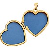 Vintage medallion pan21961 Gold Picture Heart