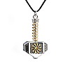 Thors Hammer pendant in Gold or Platinum pan2926