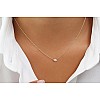 Gold Teardrop Diamond Pendant pan3142Dipa