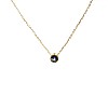 Chocker in Gold with Natural Sapphire pan563sf