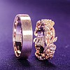 Wedding rings v1148 in Gold or Platinum Vintage Model