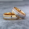 Wedding rings v0181 in two colors of Gold or Platinum with Diamonds