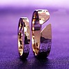 Wedding rings v1213 in Gold or Platinum Glossy Finish Hammer