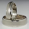 Wedding rings v132 in Gold or Platinum