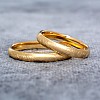 Wedding rings v134mg in Gold or Platinum with Ice Matte Finish