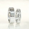 Wedding rings v141 in Gold or Platinum with Diamonds