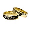 Wedding rings v1601 in Gold or Platinum Tree of Life Model