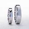 Wedding rings v161 in Gold or Platinum Randunica Model