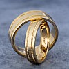 Wedding rings v356 in Gold or Platinum