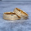 Wedding rings v356 in Gold or Platinum