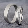 Platinum and Diamond Wedding Rings vp359