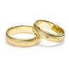 Wedding rings v840 in Gold with Diamond