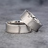 Wedding rings v861 in Gold or Platinum with Diamonds