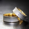 Gold and Diamond Wedding Rings v869