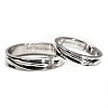 Wedding rings Waves model made of Gold or Platinum v937